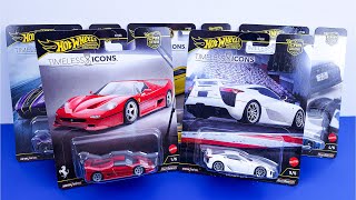 Hot Wheels Car Culture TIMELESS ICONS Unboxing! Ferrari F50 & Lexu LFA