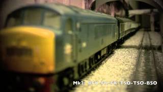 oorail.com | Bachmann Mark 2 (Mk2) Coaches in OO Gauge