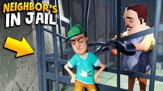 The Neighbor's IN JAIL FOREVER!? | Hello Neighbor Gameplay (Mods)