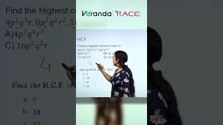 Maths Shortcut HCF tricks | TNPSC | Veranda Race