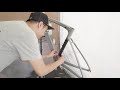 how to paint raw carbon fiber bike frame to your dream custom look