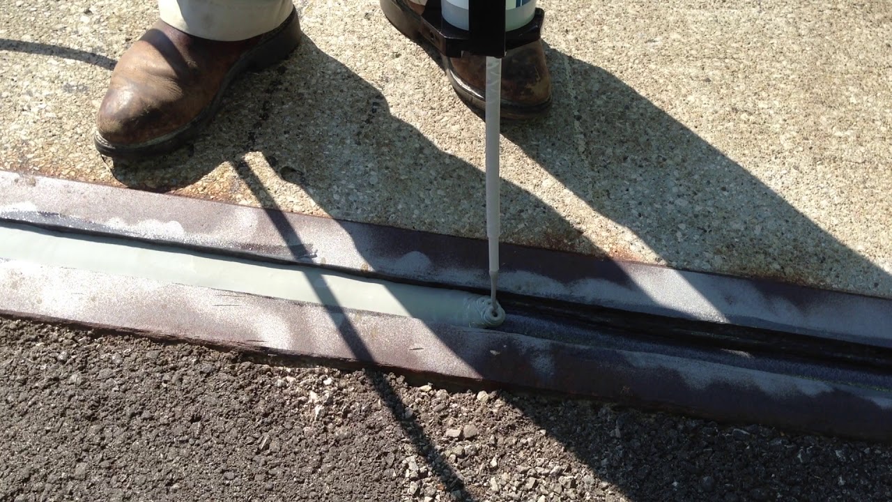 Expansion Joint Repair - YouTube