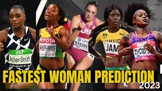 Who Will Be CROWNED Female Super Athlete 2023 | Could it be Shelly, Dina, Shericka, Abby Or Elaine?