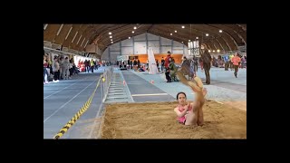 U16 Triple jump G Romanian indoors Athletics March 2022