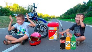Kids Ride on Dirt Cross Bike \ Childrens Power Wheels Toy \ Kidsococo Club Family Fun