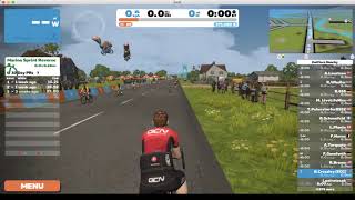 1st attempt at Zwift riding in France failed using old MacBook suffered lagging