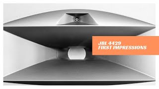 JBL 4429. Primeras Impresiones.