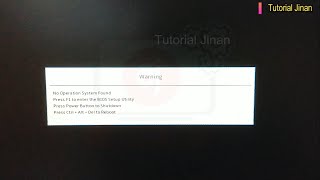 Cara mengatasi  warning No Operation System FOund