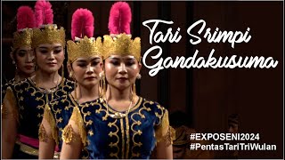 Tari Srimpi Gandakusuma #EXPOSENI2024 #PentasTariTriWulan