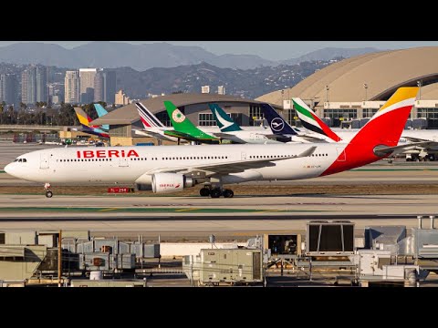 INFINITE FLIGHT LIVE | Iberia A330-300 | Los Angeles, CA (LAX) To ...