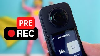 Insta360 X3 Pre-recording: The NEW Feature that will revolutionize your video creation!