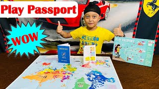 Lets Fly Aboard ✈️ I am so excited to go | CocoMoco Kids Play Passport for Kids | Toy Review India