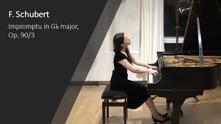 Schubert - Impromptu in G flat major, Op.90/3 (D. 899)