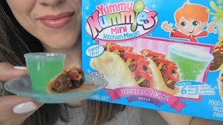 ASMR: Making Yummy Nummies Mini Terrific Tacos