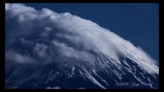 ≪富士山≫笠雲≪4Kタイムラプス≫