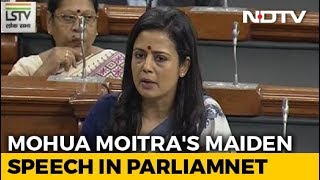 7 Signs of Fascism, Says Trinamool's Mahua Moitra in Maiden Speech