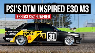 Precision Sport Industries E30 M3 Shop Car with an S52