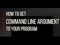 Get command line argument to your java program with example(get different datatypes)