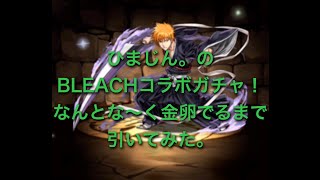 【パズドラ】ひまじん。のBLEACHコラボガチャ！なんとな〜く金卵でるまで引いてみた。