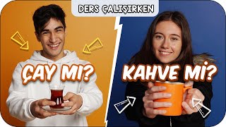 Ders Çalışırken Çay mı Yoksa Kahve mi Tüketmeliyiz❓ 🥤☕