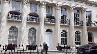 Wealthy Chester Terrace Homes Surrounding Regent's Park | London Architecture