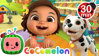 Nina, Dad, and Patas Find Pet Treasures | CoComelon Nursery Rhymes & Kids Songs