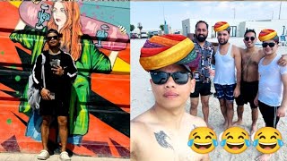 samundra ma paudi khelya video harayo😂😂🌊 sathi haru sangako ramailo.🥰🙏