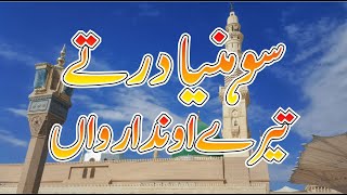 Main Shoniya Dar Tay Tera Ainda Rawan - New Ramadan Special Naat 2024 - Punjabi Kalam