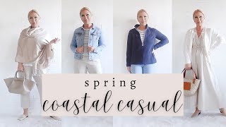 Coastal Casual Spring Outfits 2024