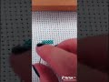 loop start and loop end cross stitch