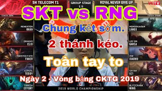 SKT vs RNG - Xứng đáng với trận chung kết sớm, quá đắng cấp - Trận đấu sử dụng nhiều não nhất LMHT