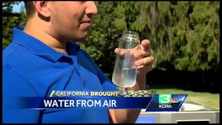 Turning air into water? Group displays process at state Capitol