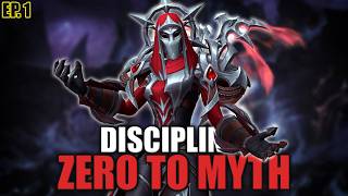 How I GEAR UP a Fresh 90 for going Zero to Myth as Discipline