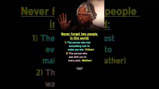 #Never forget two people in this world🙏🙏🙏🙏 #Dr APJ Abdul Kalam Sir #most inspiring quotes 💯 #shorts🔥
