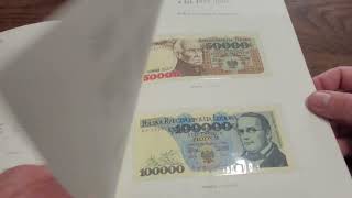 Polskie banknoty obiegowe z lat 1975-1996