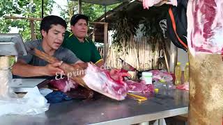 Primitos aquí ganándome el día, vendiendo chancho 🐷