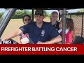 North Texas firefighter battling Stage IV cancer gets support from community