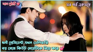 ডেলিভারি বয় 🤵🏻 VS কিউট মেয়ে 🙍🏻‍♀️ Romantic Chinese Drama Explain in Bangla #samiaexplainer