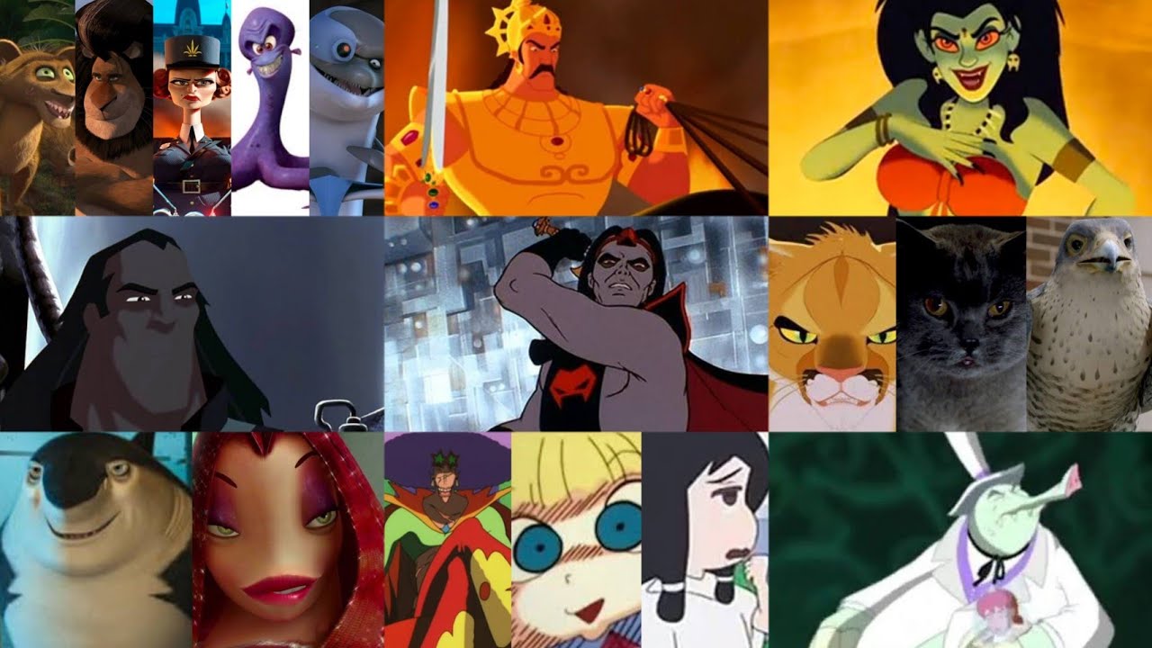 Defeat Of My Favourite Non Disney Villains Part 7 By (Action Animation ...