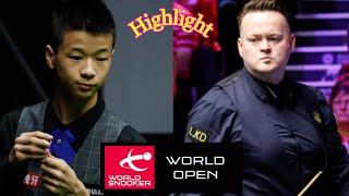 Zhou Jinhao vs Shaun Murphy Break 147 Highlight Weide Cup World Open 2025 Snooker