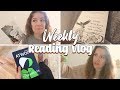 READING GODSGRAVE, CUTTING MY OWN HAIR & NEW BOOKS // Weekly Reading Vlog