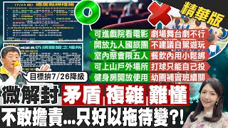 【鄭亦真報新聞】微解封錯亂!家長洗版衛福部.教部臉書!餐飲開放內用 7縣市逆時中 綠也不跟進!武陵農場訂房打爆 清境\