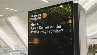 Gen AI: Can It Deliver on the Productivity Promise? | Bloomberg Intelligence Conference Recap