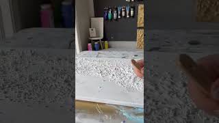 Minimalist design, texture painting on canvas 👩‍🎨🎨 abstract acrylic painting tutorial modern art