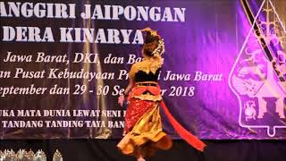 TARI JAIPONG  WALEDAN  DERA KINARYA BANDUNG