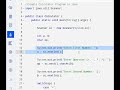 Simple Calculator Program in Java 