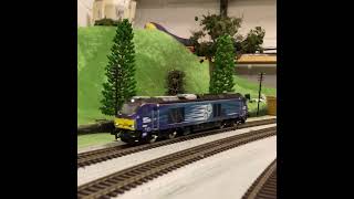 DRS 68004 “Rapid” Passing Greystones Sidings For Carlisle Kingsmoor T.M.D