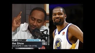 Stephen A. Smith REACTS to Durant Calling B.S. on His Report of KD's R