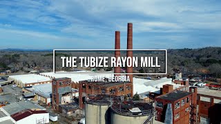 Echoes of Industry: Tubize Rayon Mill Ruins in Rome, Georgia (4K UHD Drone Exploration)