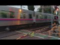 rail crossing at tsutsujigaoka station japan